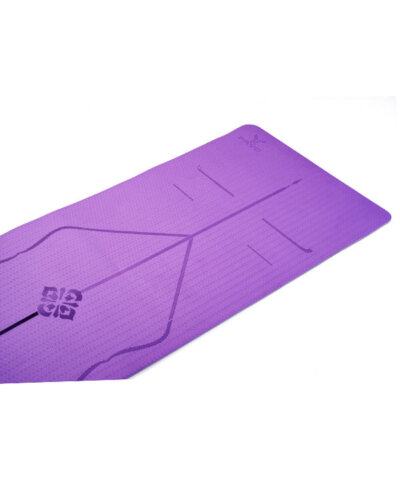 Thảm tập yoga pavo định tuyến tyg013 màu tím