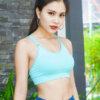 Áo bra tập gym nữ kẻ dây BG