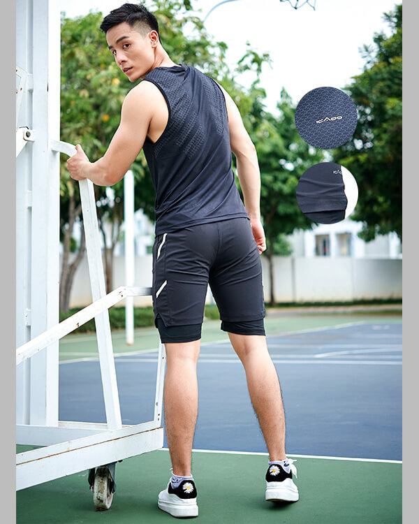 Áo tanktop thể thao nam AT1 Áo tanktop yoga nam AT1