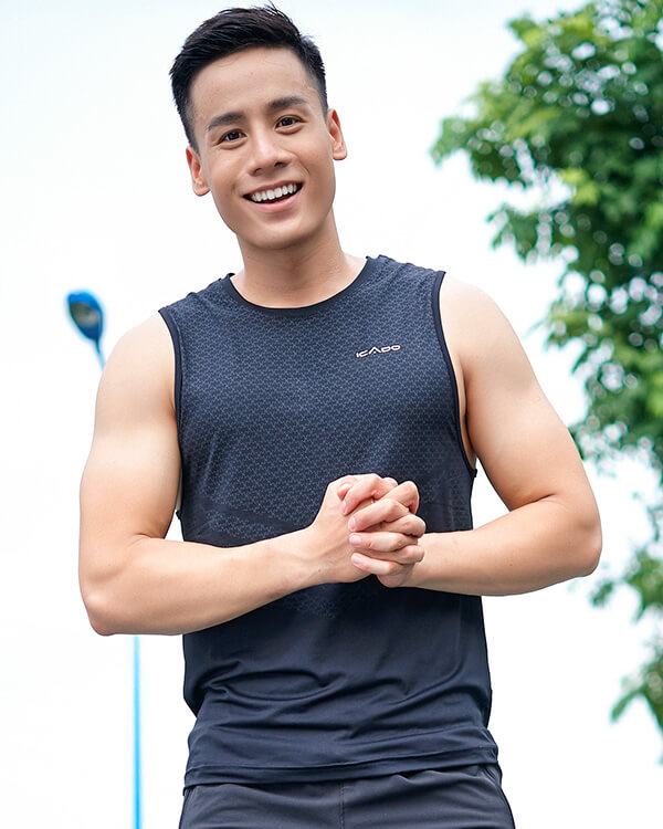 Áo tanktop yoga nam AT1