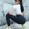 Quần legging thể thao nữ icado phối lưới QD20 Quần legging thể thao nữ icado phối lưới QD20