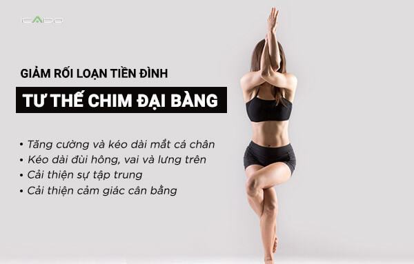 Tư thế đại bằng chữa trị rối loạn tiền đình