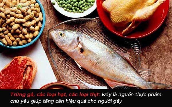 Bên cạnh các thực phẩm bổ sung tăng cân thì người gầy cũng có thể tìm đến các thực phẩm tự nhiên để hỗ trợ cho việc tăng cân tốt hơn