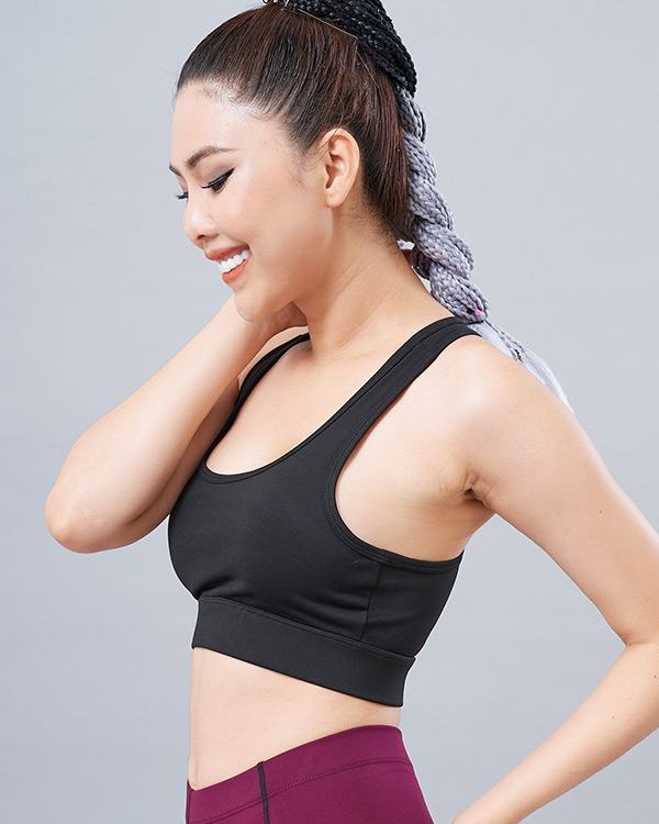 Áo bra tập yoga nữ đục lỗ ICADO QL5