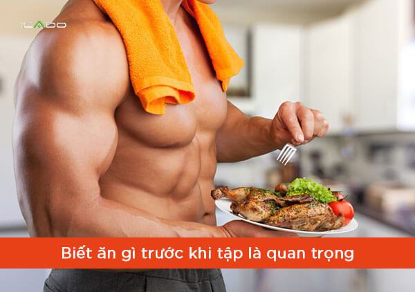 Mỗi chất dinh dưỡng đa lượng có một vai trò cụ thể trước khi tập luyện.