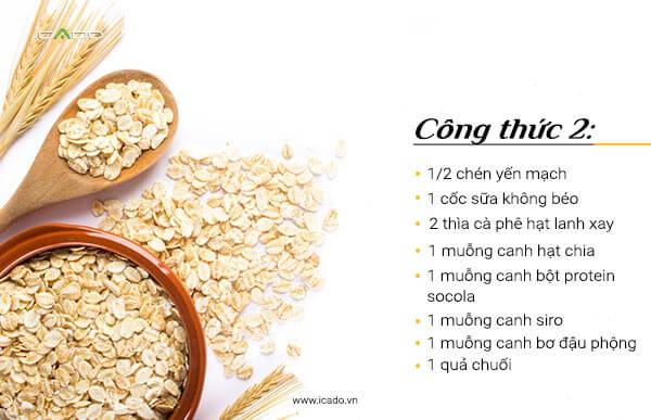 Làm món này vào buổi tối để bạn có thể ăn sáng hoặc mang đi vào ngày mai.