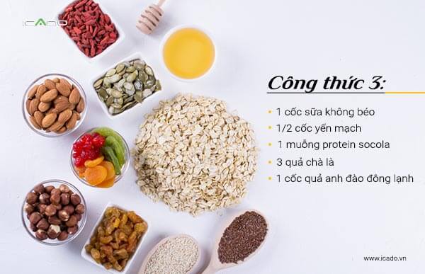 Lượng đường sẵn có cao trong món sinh tố này làm cho nó trở thành một ứng cử viên sáng giá cho bữa ăn sau khi tập luyện