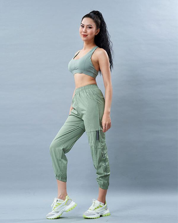 set thể thao nữ 9 áo bra quần jogger