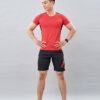 set yoga nam 2 áo thun quần đùi