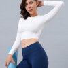 Áo croptop tập yoga nữ AT5 Áo croptop tập yoga nữ AT5