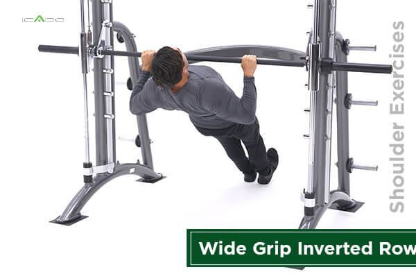 Wide Grip Inverted Row là một bài tập dụng cụ mà bạn sẽ hiếm khi thấy những người tập gym thực hành chúng.