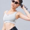 Set gym nữ 18: Áo bra HN28 & quần legging QD32