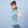 Áo Ngắn Tay Nữ ICADO cổ bẻ AT10