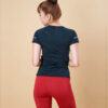 Áo Ngắn Tay tập gym yoga Nữ ICADO AT11