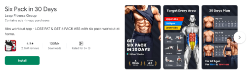 app tập gym