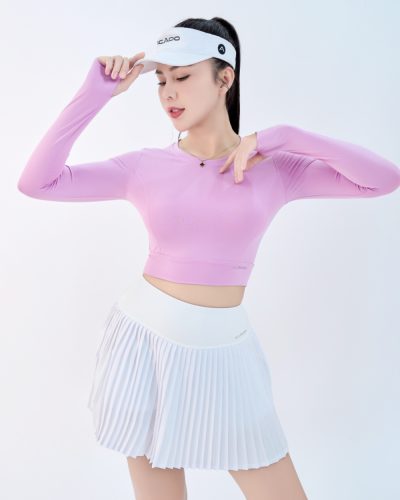 Áo Croptop Thể Thao Nữ ICADO HT104