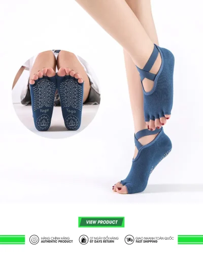 Vớ Tập Yoga Pilates Chống Trượt HN1 - Xỏ Ngón